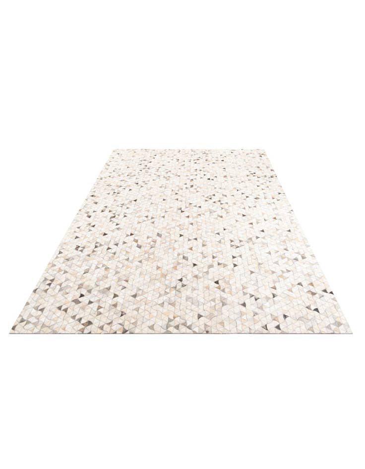 Detail image of  7' 8 x 10' Cowhide Leather Rug