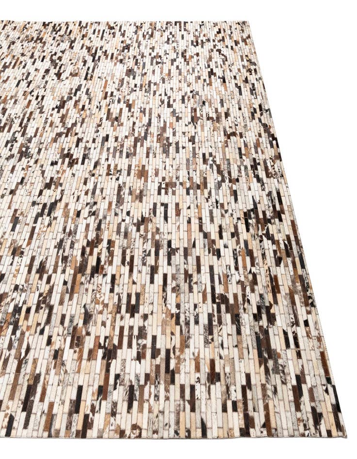 Detail image of  8' 2 x 10' 2 Cowhide Leather Rug