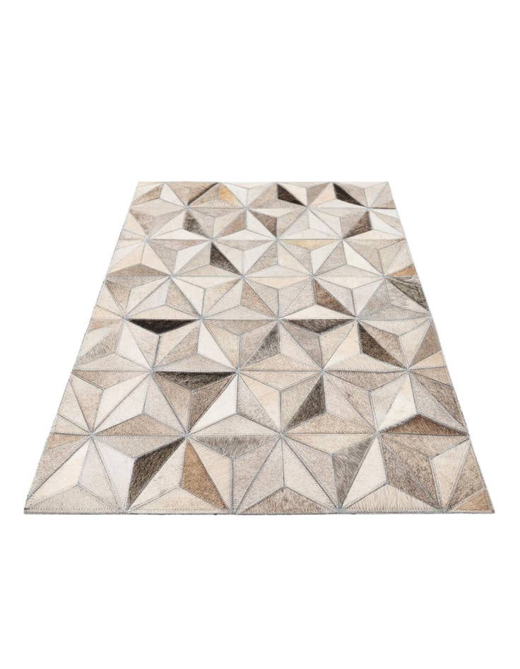 Detail image of  2' 1 x 3' Cowhide Leather Rug