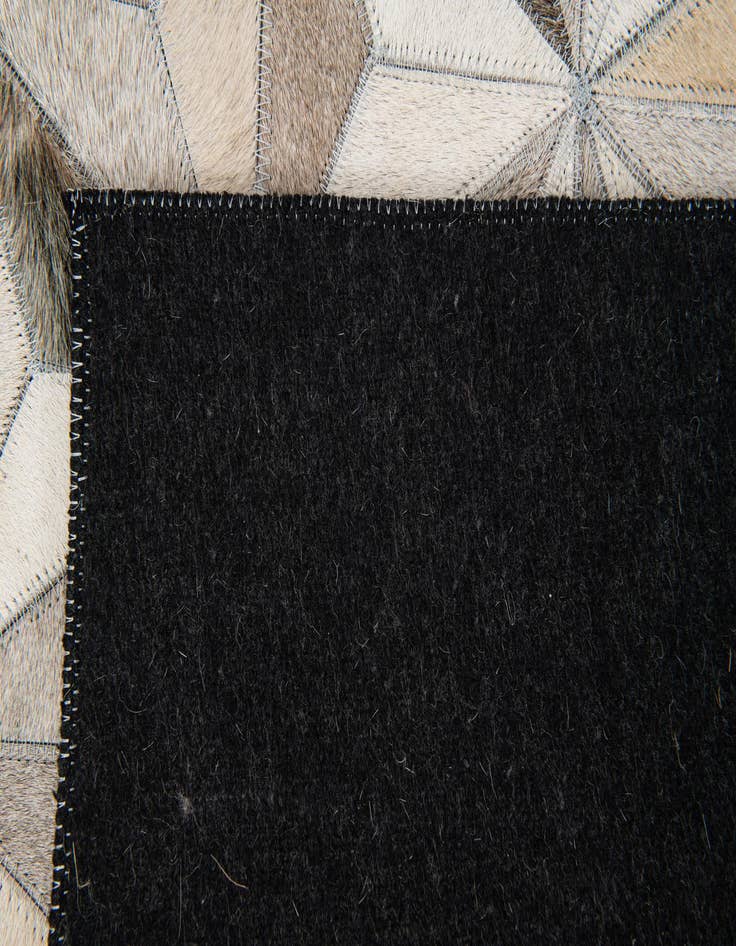 Detail image of  2' 1 x 3' Cowhide Leather Rug