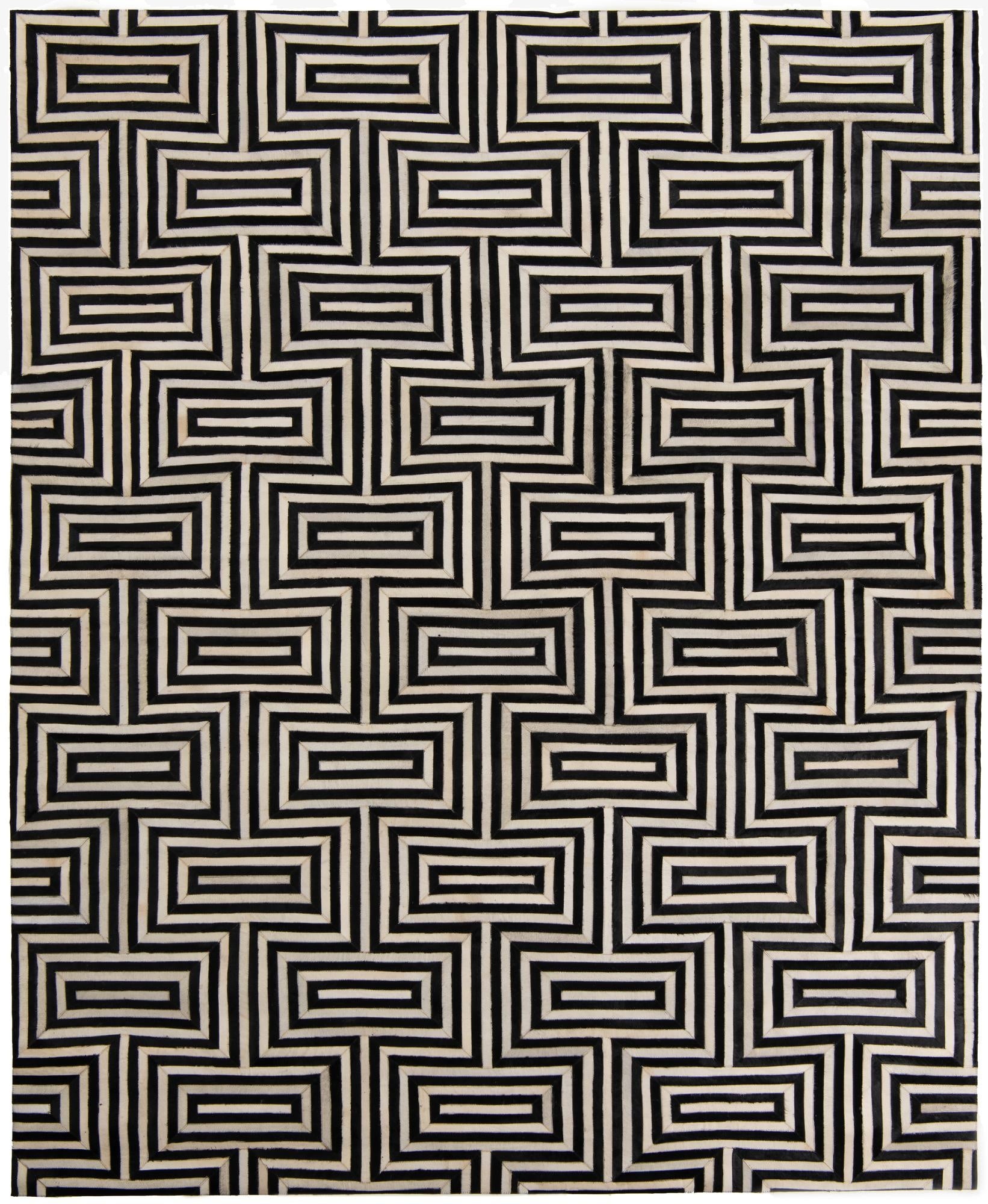  8' x 10' Cowhide Leather Rug