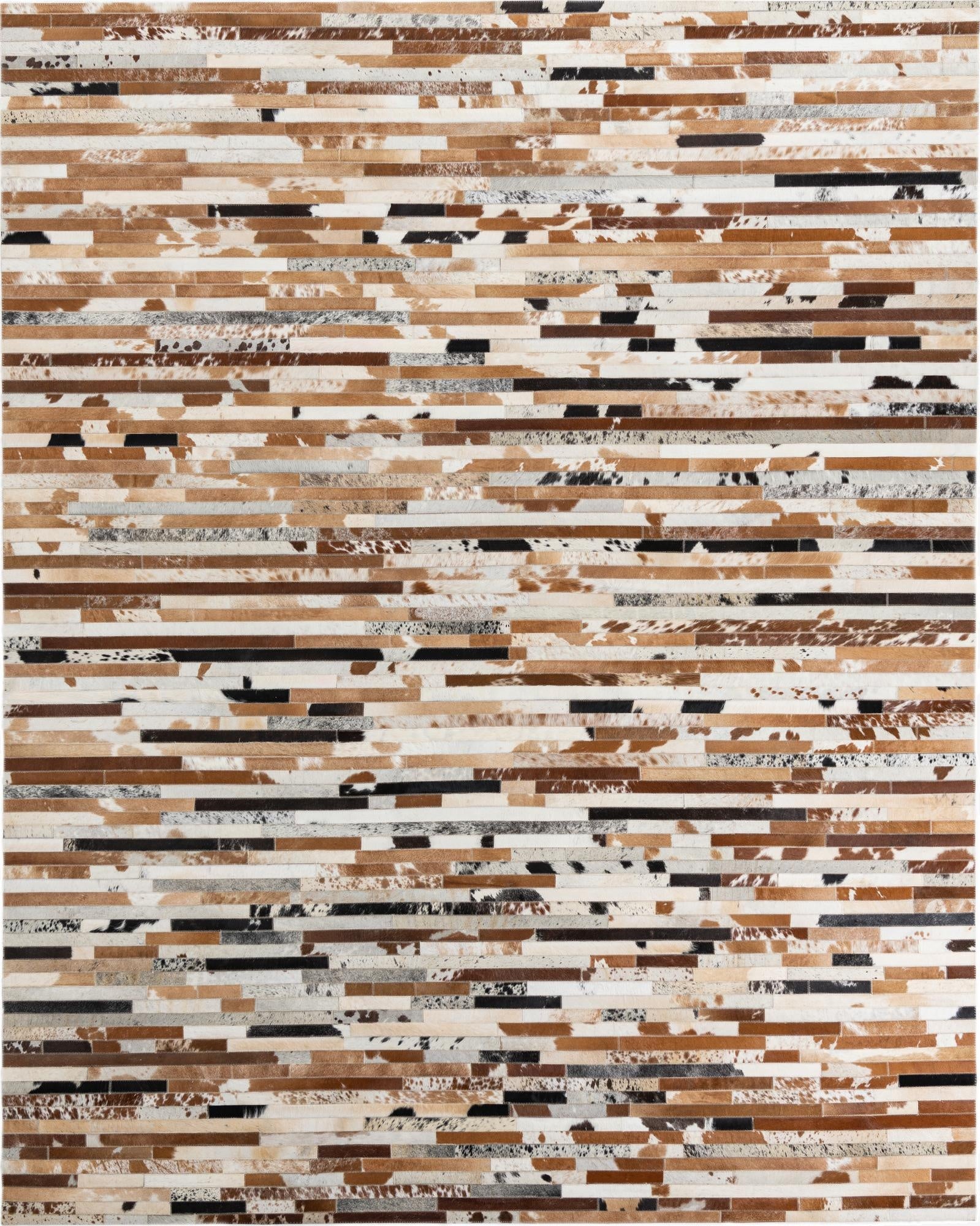  8' x 10' Cowhide Leather Rug