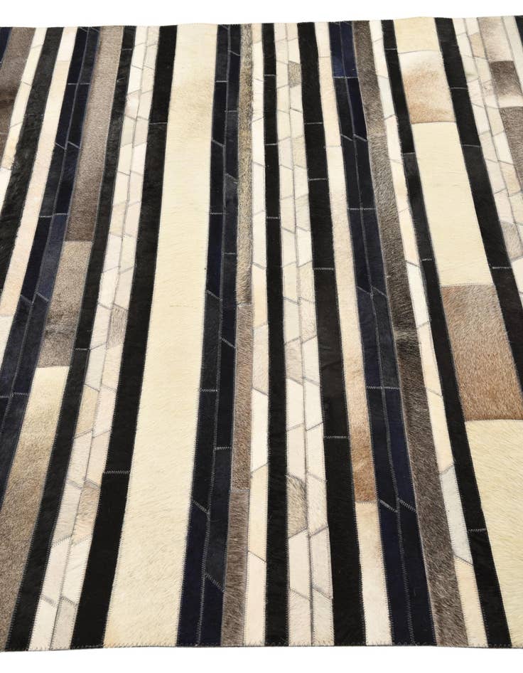 Detail image of  5' 1 x 8' 1 Cowhide Rug