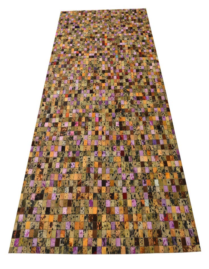 Detail image of  5' 4 x 8' Cowhide Rug