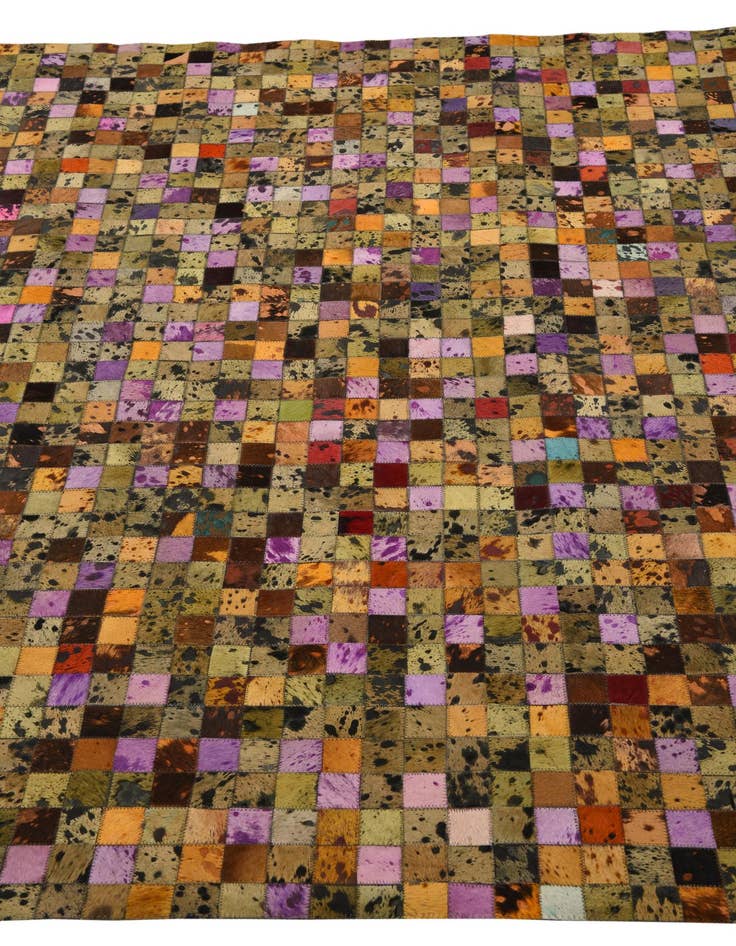 Detail image of  5' 4 x 8' Cowhide Rug