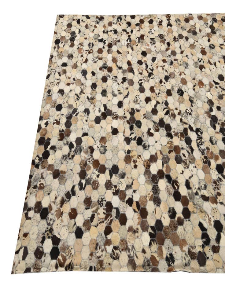 Detail image of  5' 2 x 8' Cowhide Rug