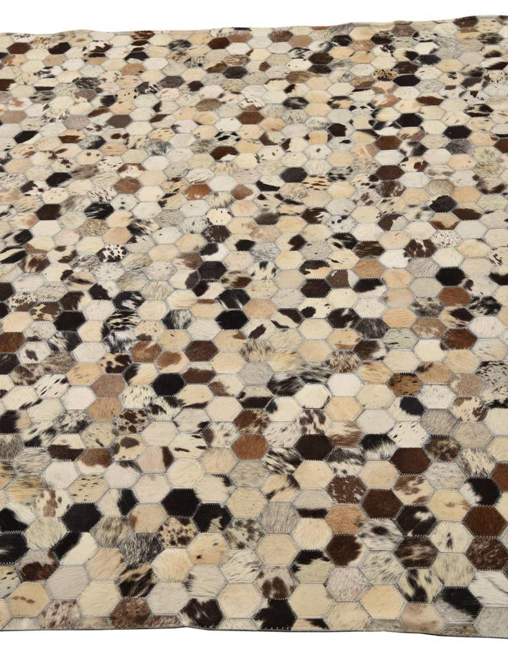 Detail image of  5' 2 x 8' Cowhide Rug