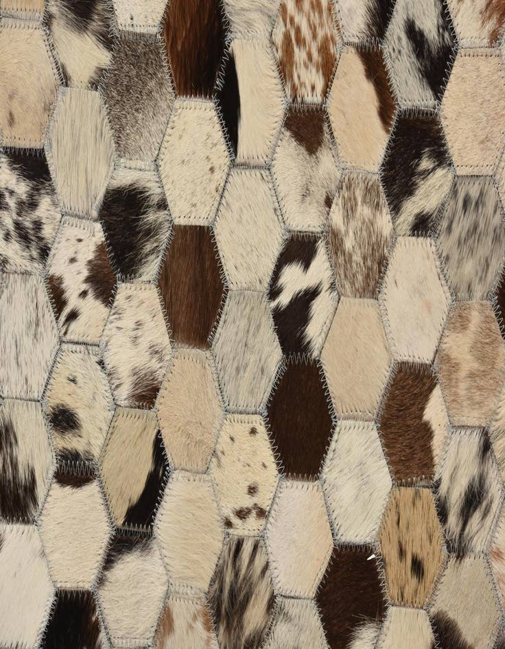 Detail image of  5' 2 x 8' Cowhide Rug