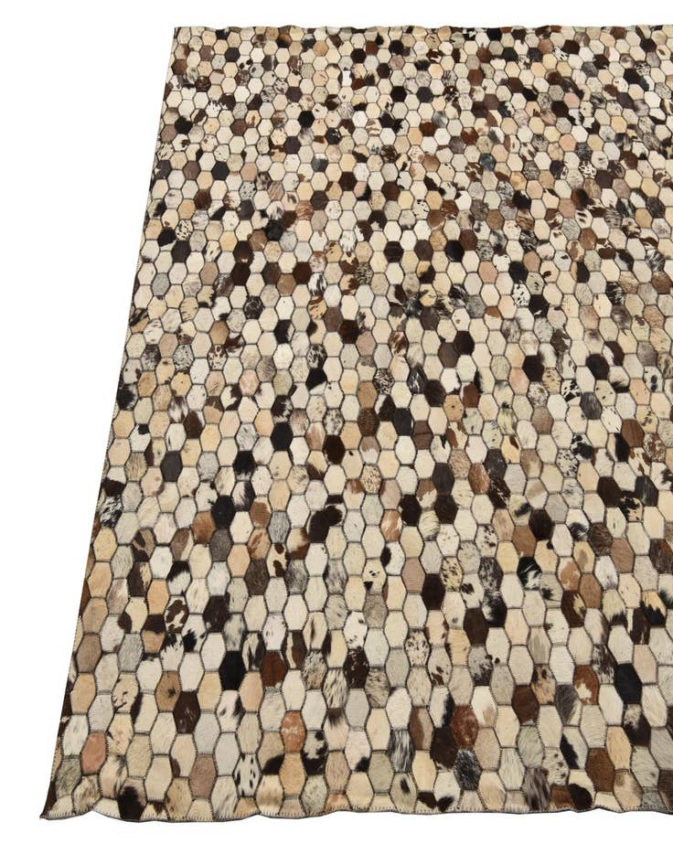Detail image of  5' 2 x 8' 1 Cowhide Rug