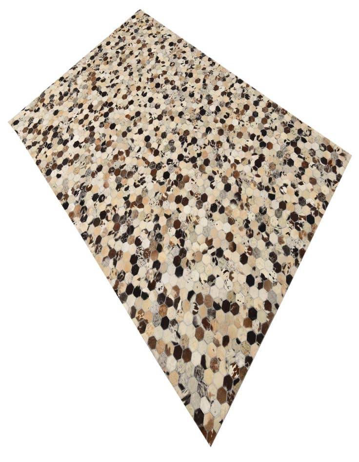 Detail image of  5' 2 x 7' 10 Cowhide Rug