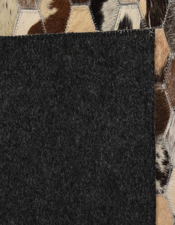 Detail image of  5' 2 x 7' 10 Cowhide Rug