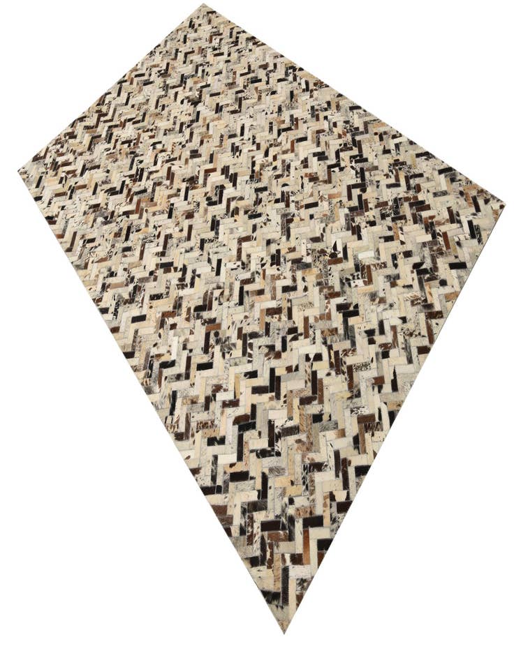 Detail image of  5' 2 x 8' Cowhide Rug