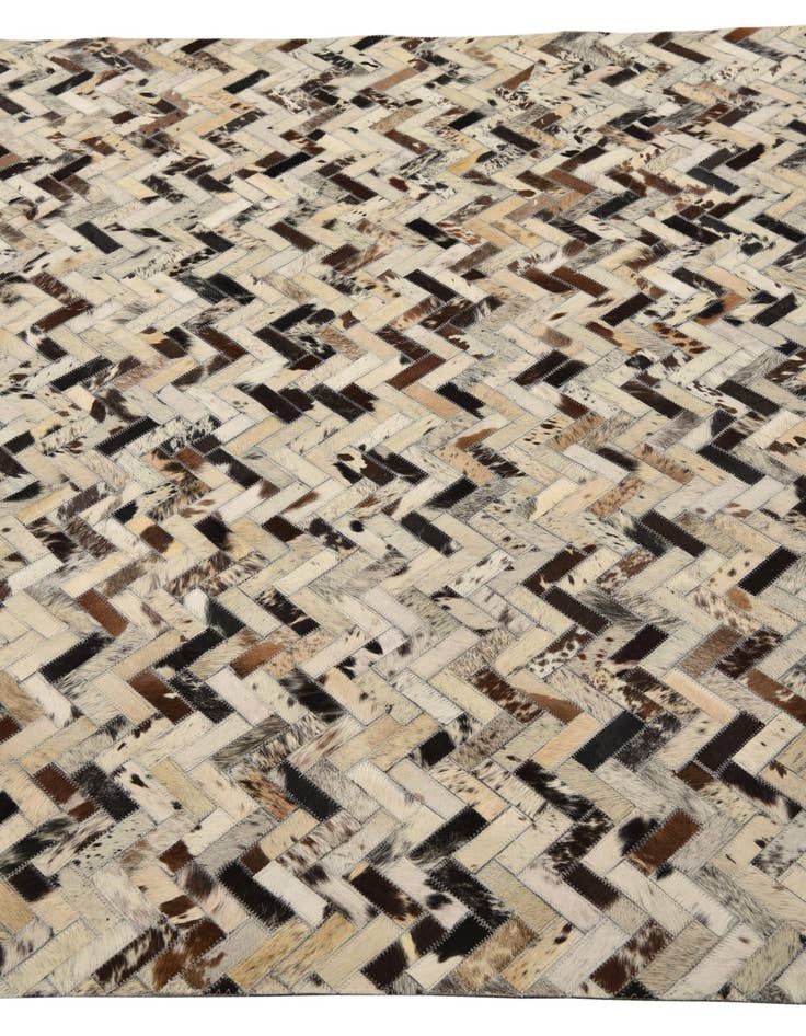 Detail image of  5' 2 x 8' Cowhide Rug