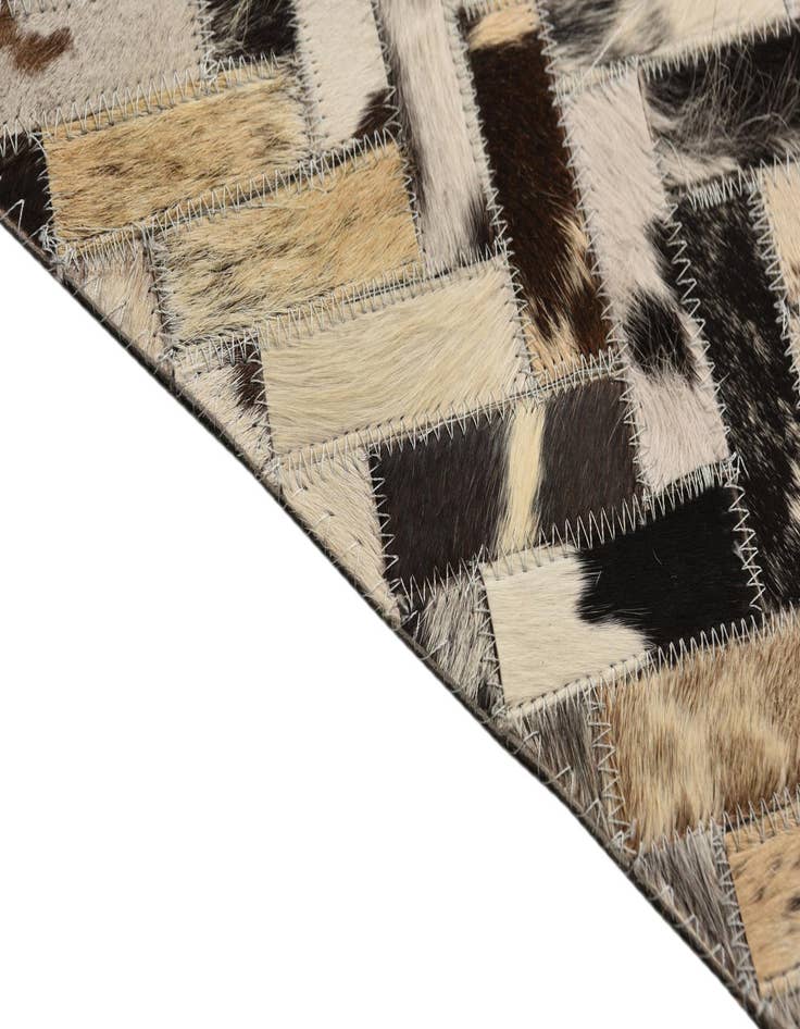 Detail image of  5' 2 x 8' Cowhide Rug