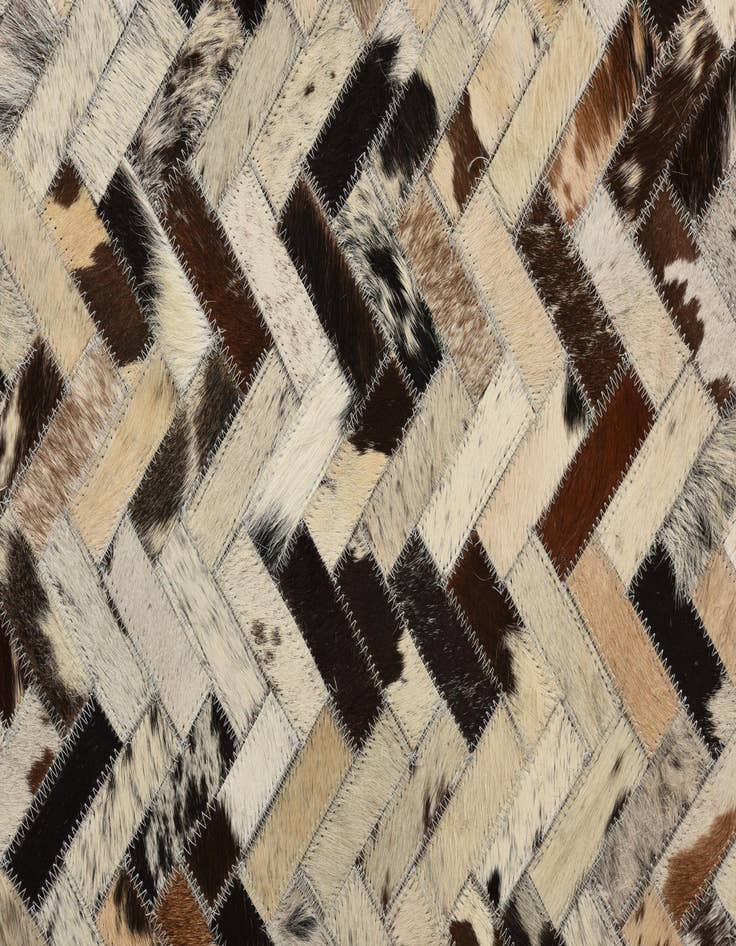 Detail image of  5' 2 x 8' Cowhide Rug
