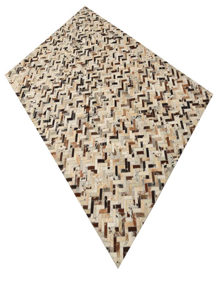 Detail image of  5' 3 x 8' Cowhide Rug