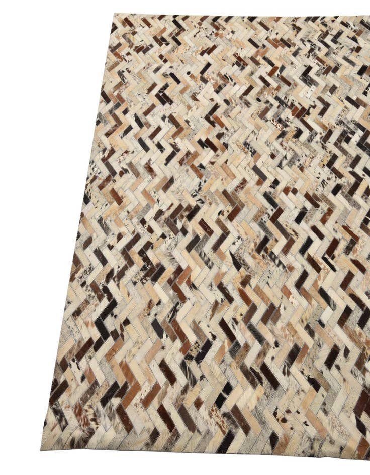 Detail image of  5' 3 x 8' Cowhide Rug