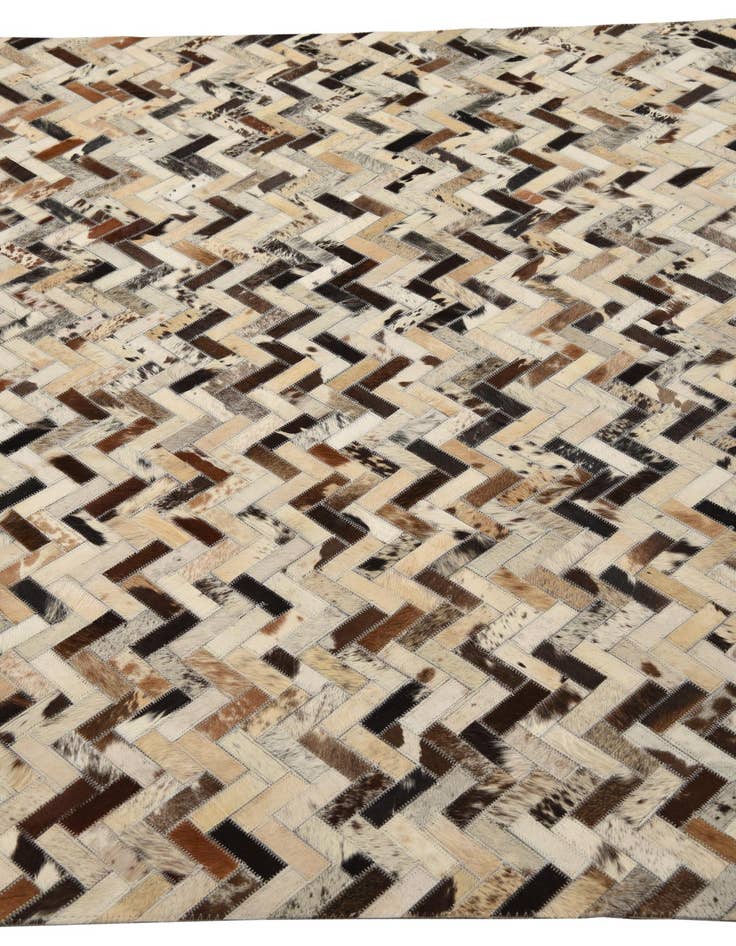 Detail image of  5' 3 x 8' Cowhide Rug