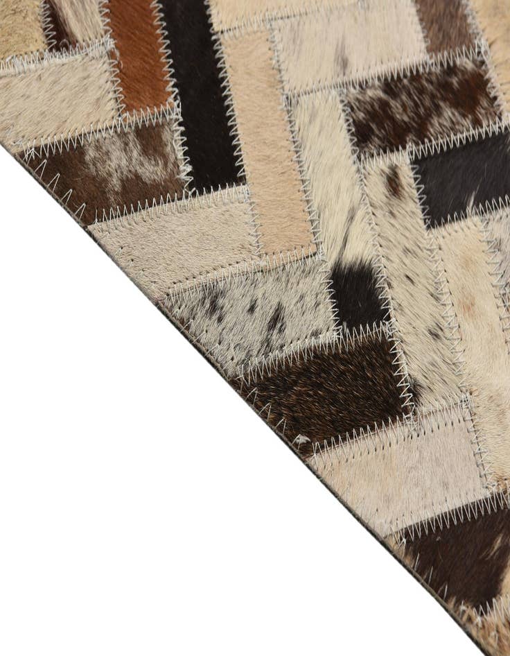 Detail image of  5' 3 x 8' Cowhide Rug