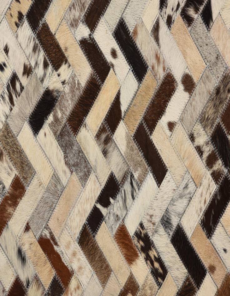 Detail image of  5' 3 x 8' Cowhide Rug