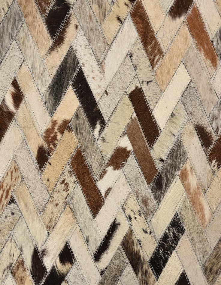 Detail image of  5' 3 x 8' Cowhide Rug
