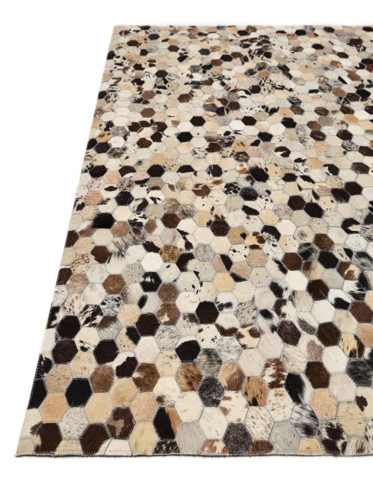 Detail image of  5' 1 x 8' Cowhide Rug
