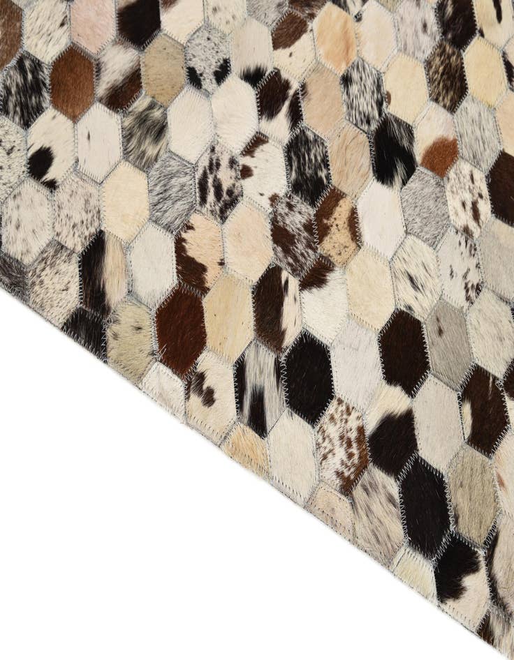 Detail image of  5' 1 x 8' Cowhide Rug
