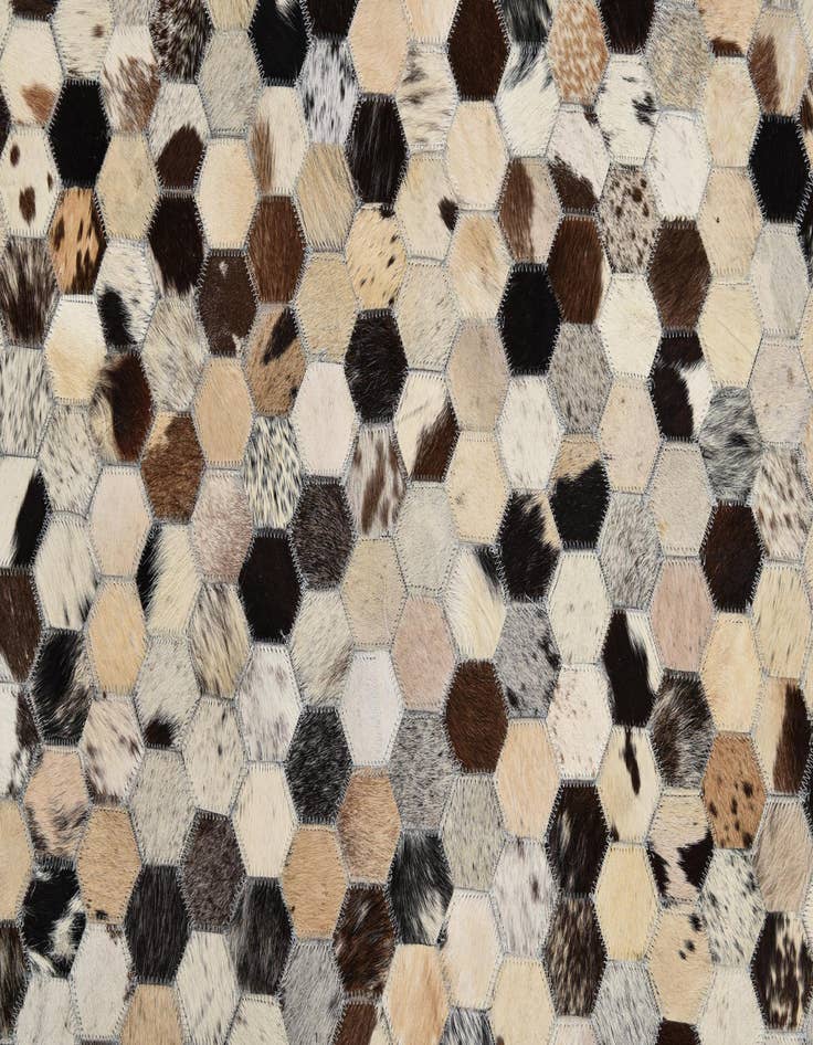 Detail image of  5' 1 x 8' Cowhide Rug