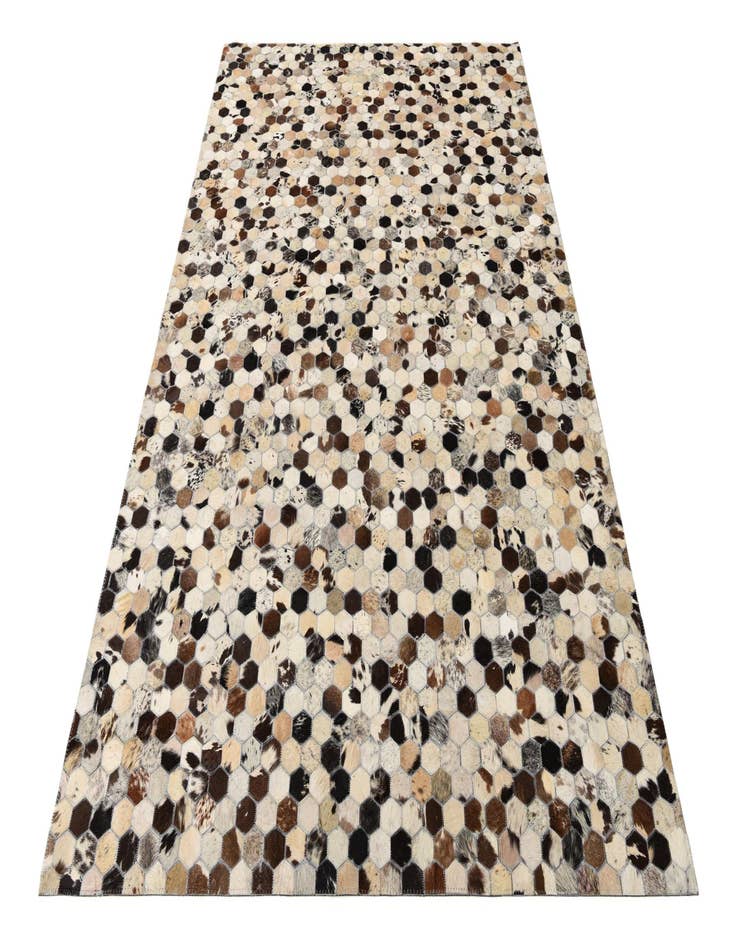 Detail image of  5' 1 x 7' 10 Cowhide Rug