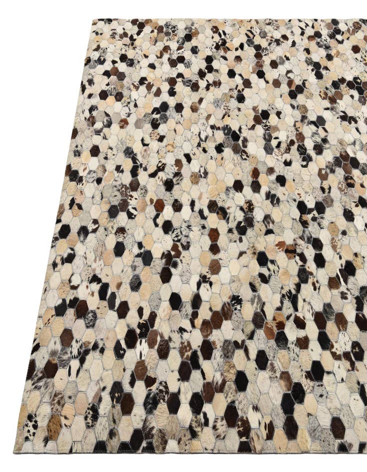 Detail image of  5' 1 x 8' Cowhide Rug