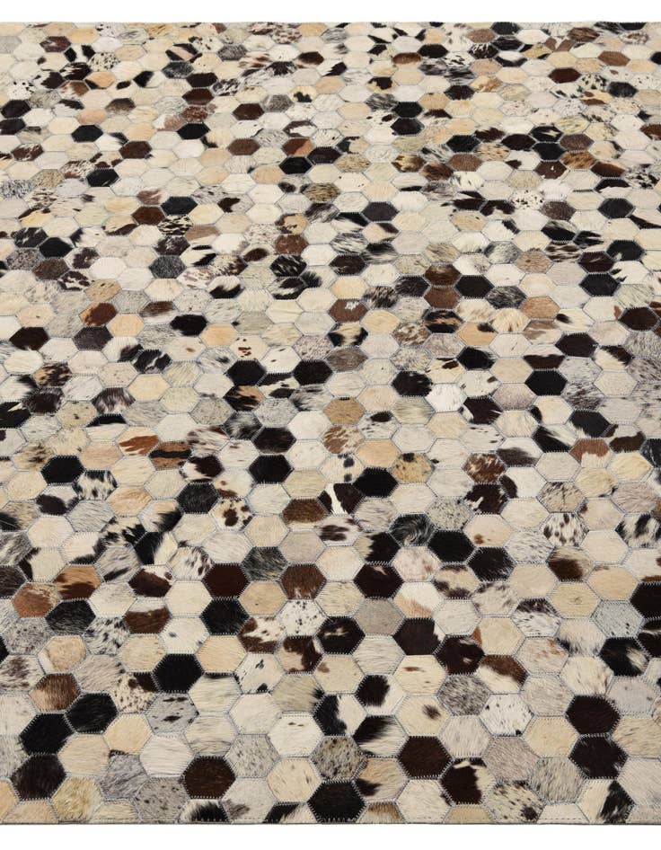 Detail image of  5' 1 x 8' Cowhide Rug