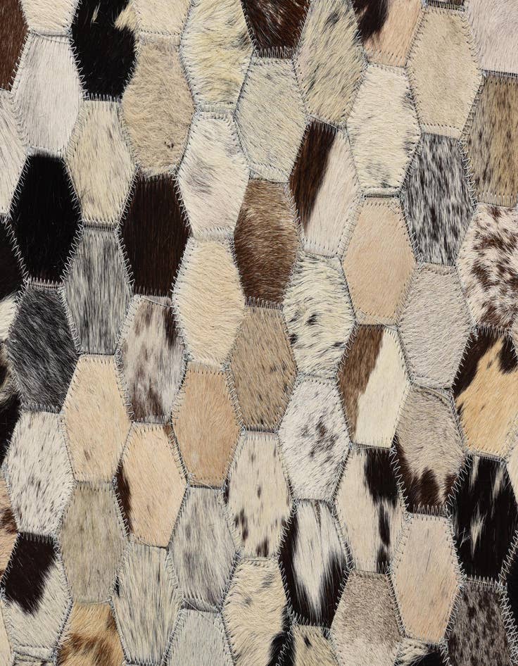 Detail image of  5' 1 x 8' Cowhide Rug