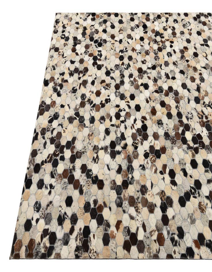 Detail image of  5' 2 x 8' Cowhide Rug