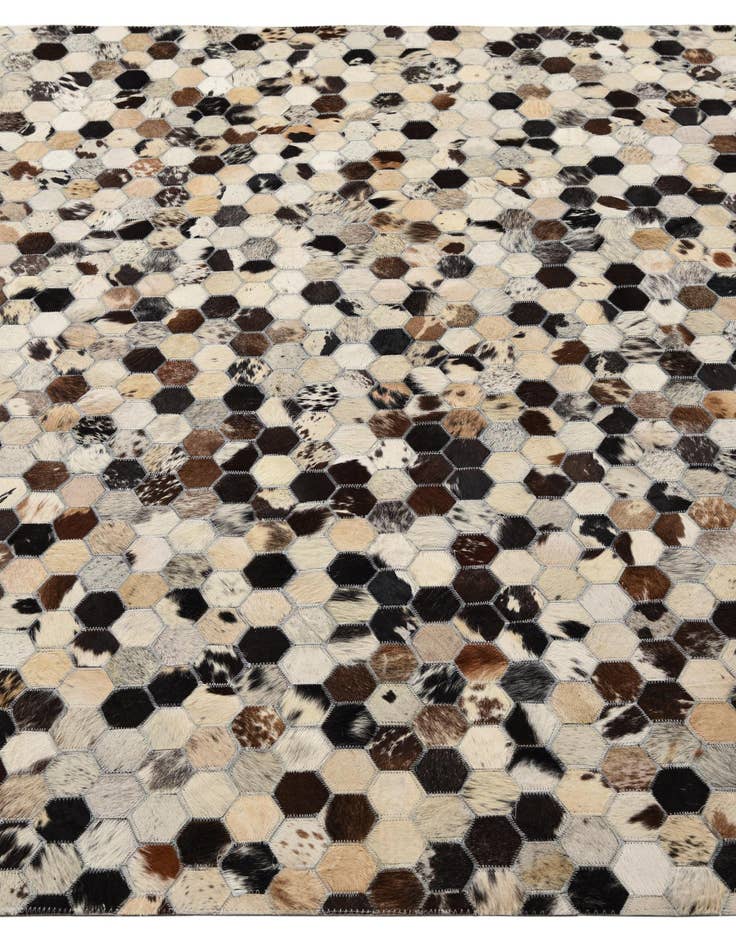 Detail image of  5' 2 x 8' Cowhide Rug