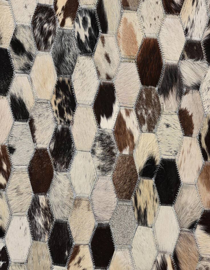 Detail image of  5' 2 x 8' Cowhide Rug