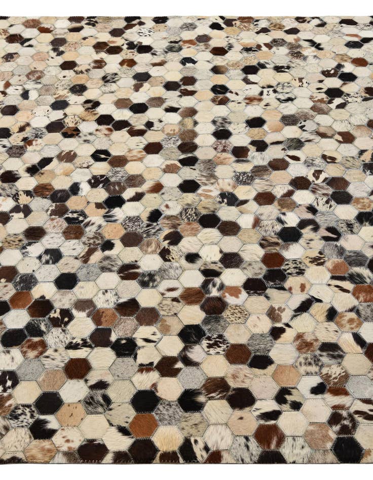 Detail image of  5' 2 x 8' 1 Cowhide Rug