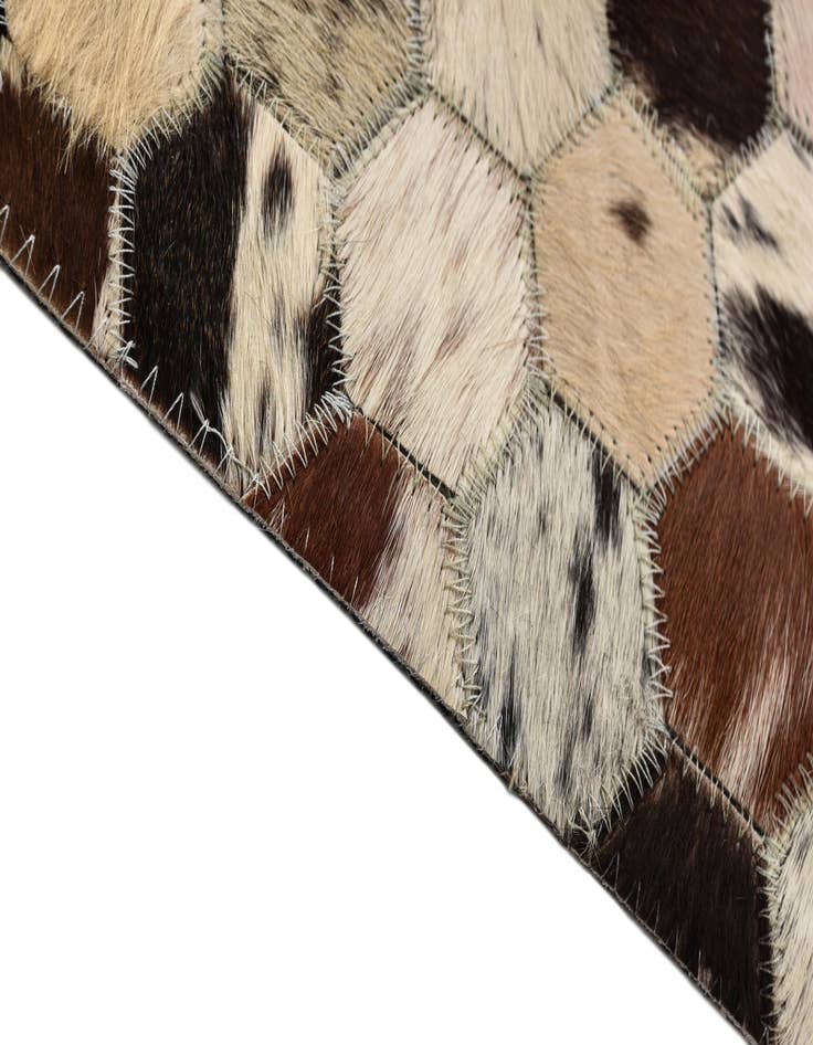 Detail image of  5' 2 x 8' 1 Cowhide Rug