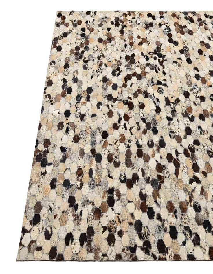 Detail image of  5' 1 x 8' Cowhide Rug