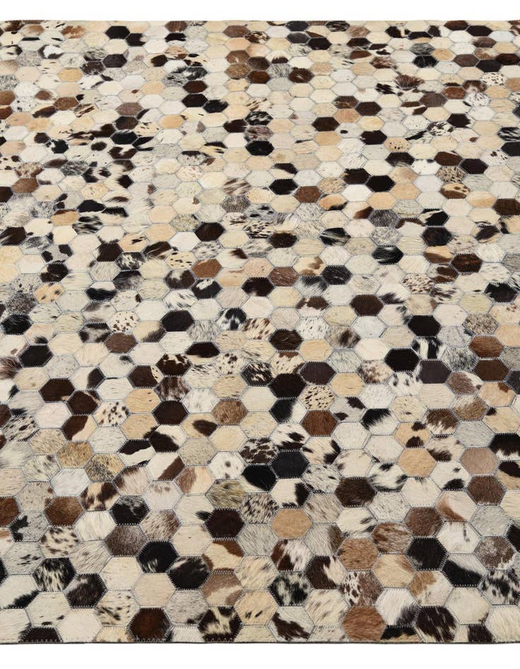 Detail image of  5' 1 x 8' Cowhide Rug