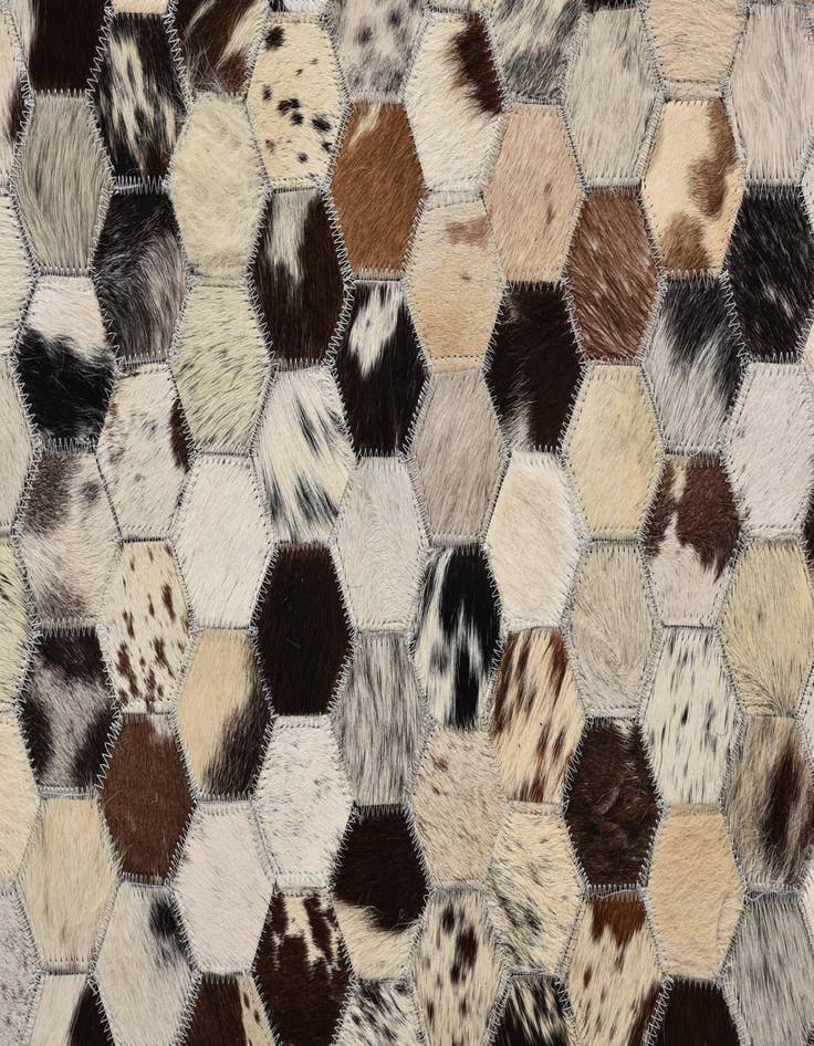 Detail image of  5' 1 x 8' Cowhide Rug