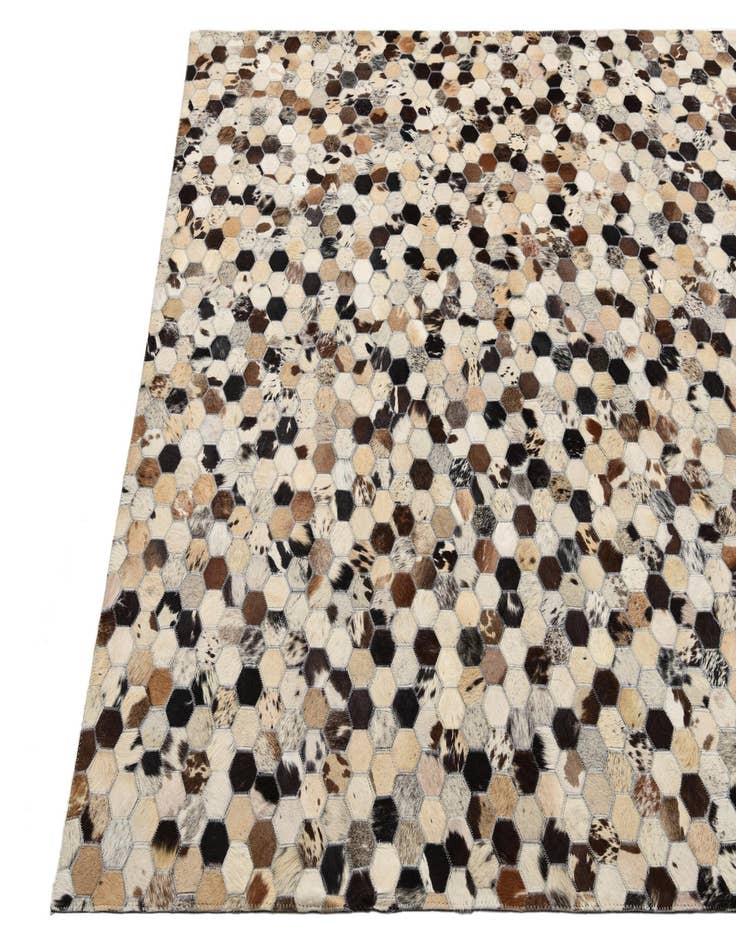 Detail image of  5' 2 x 8' Cowhide Rug