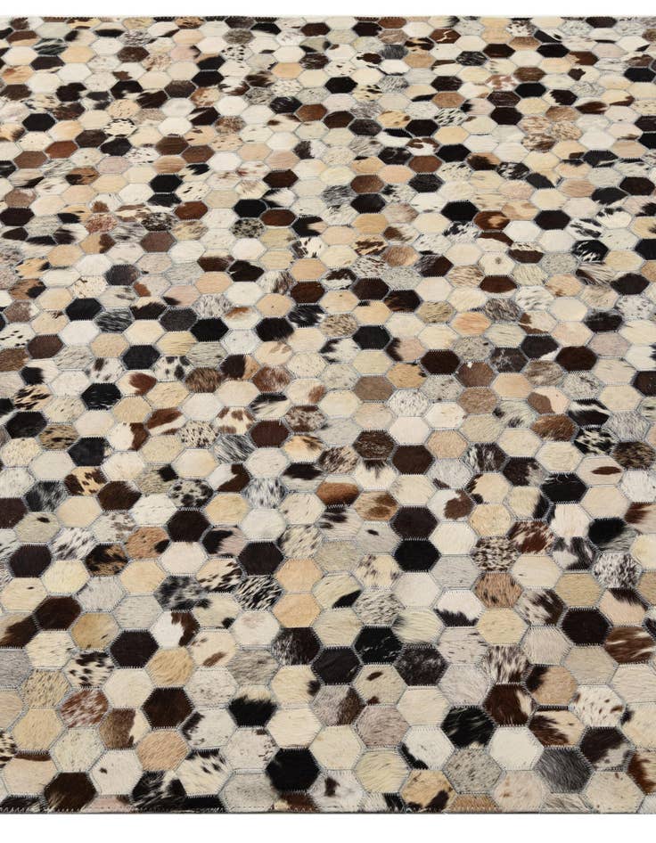 Detail image of  5' 2 x 8' Cowhide Rug