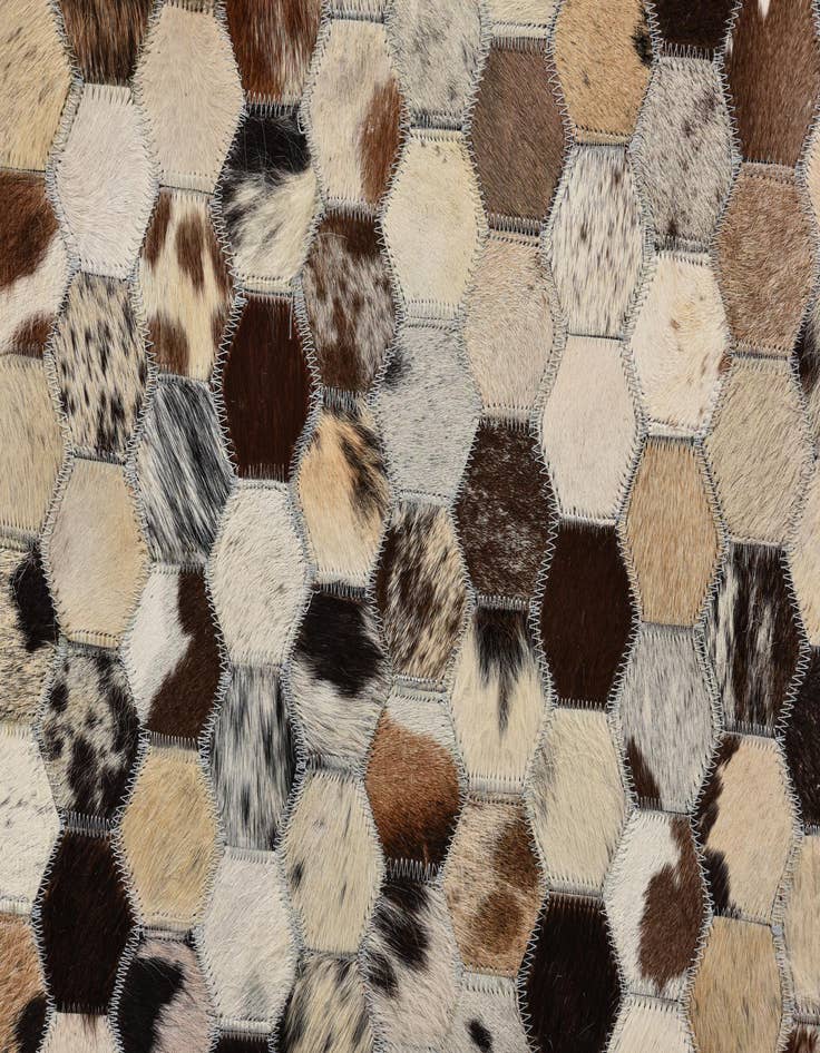 Detail image of  5' 2 x 8' Cowhide Rug