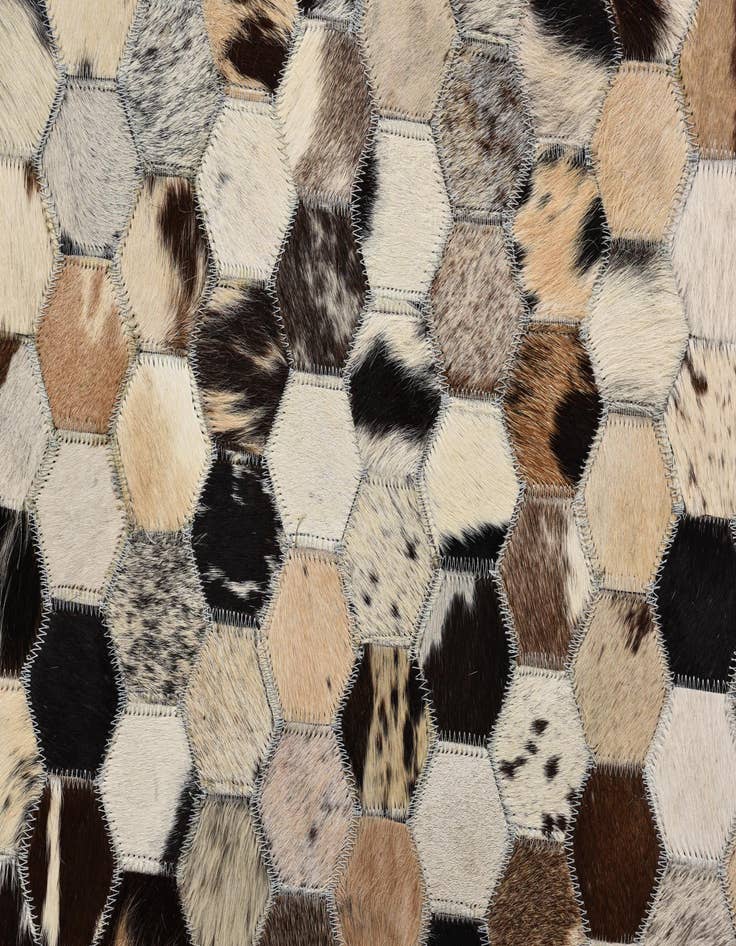Detail image of  5' 2 x 8' Cowhide Rug