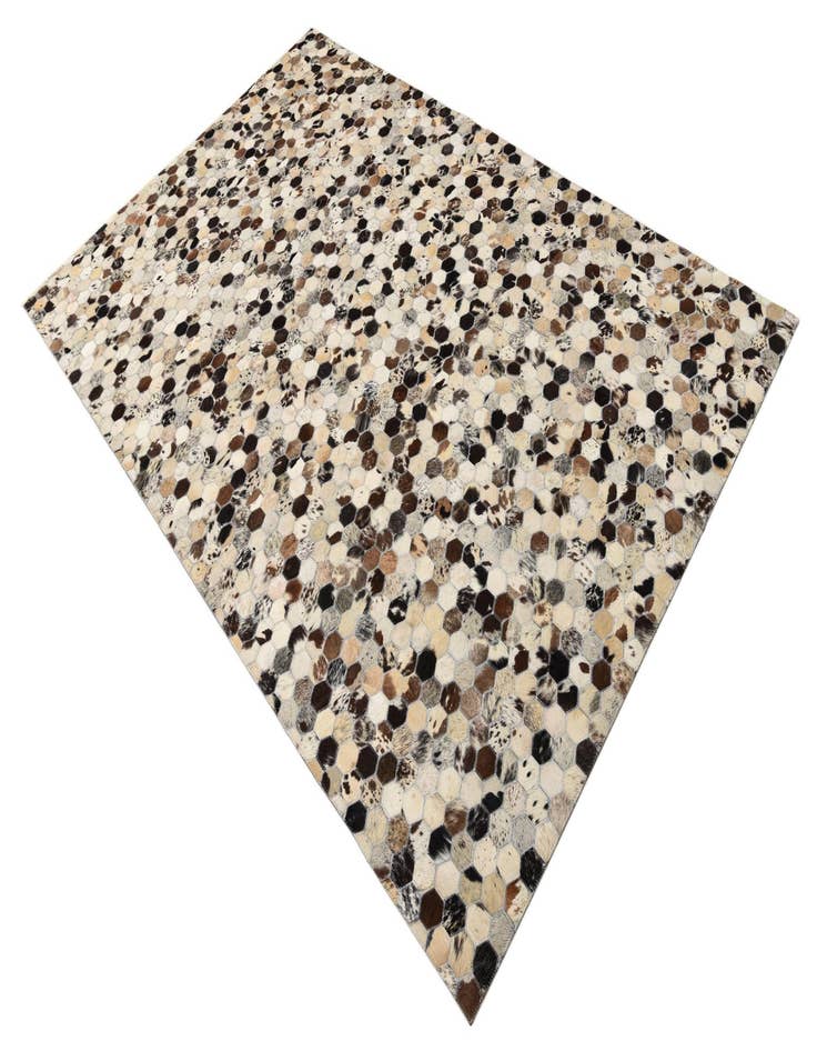 Detail image of  5' 1 x 7' 10 Cowhide Rug