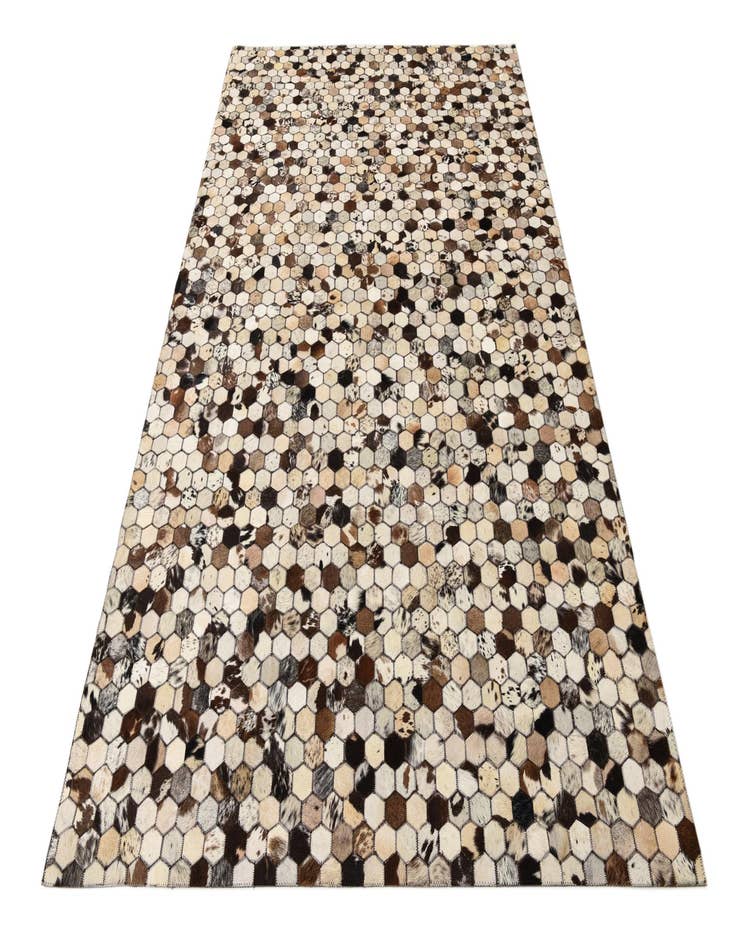 Detail image of  5' 1 x 8' 2 Cowhide Rug