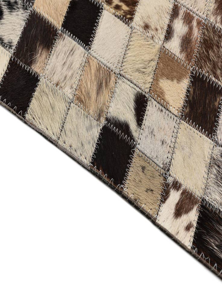 Detail image of  5' 2 x 8' Cowhide Rug