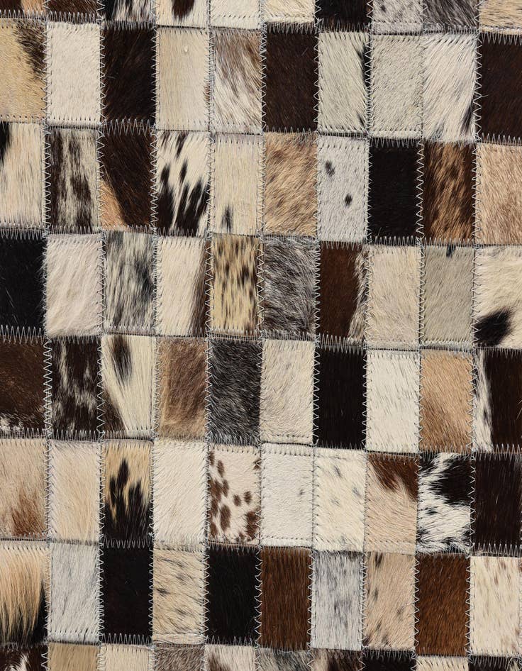 Detail image of  5' 2 x 8' Cowhide Rug