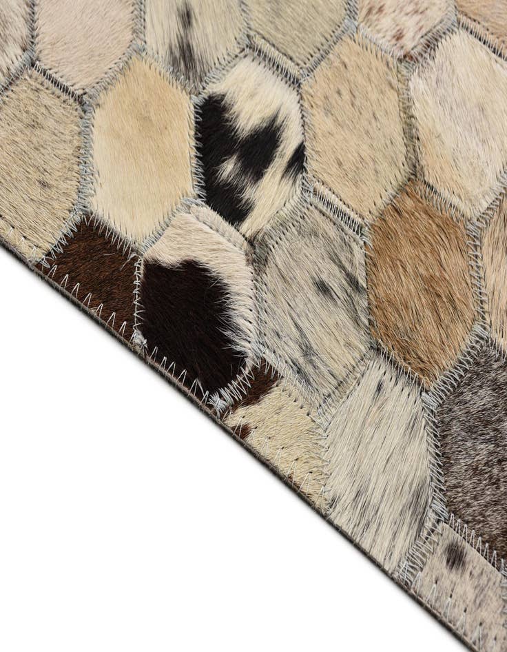 Detail image of  5' 1 x 8' Cowhide Rug