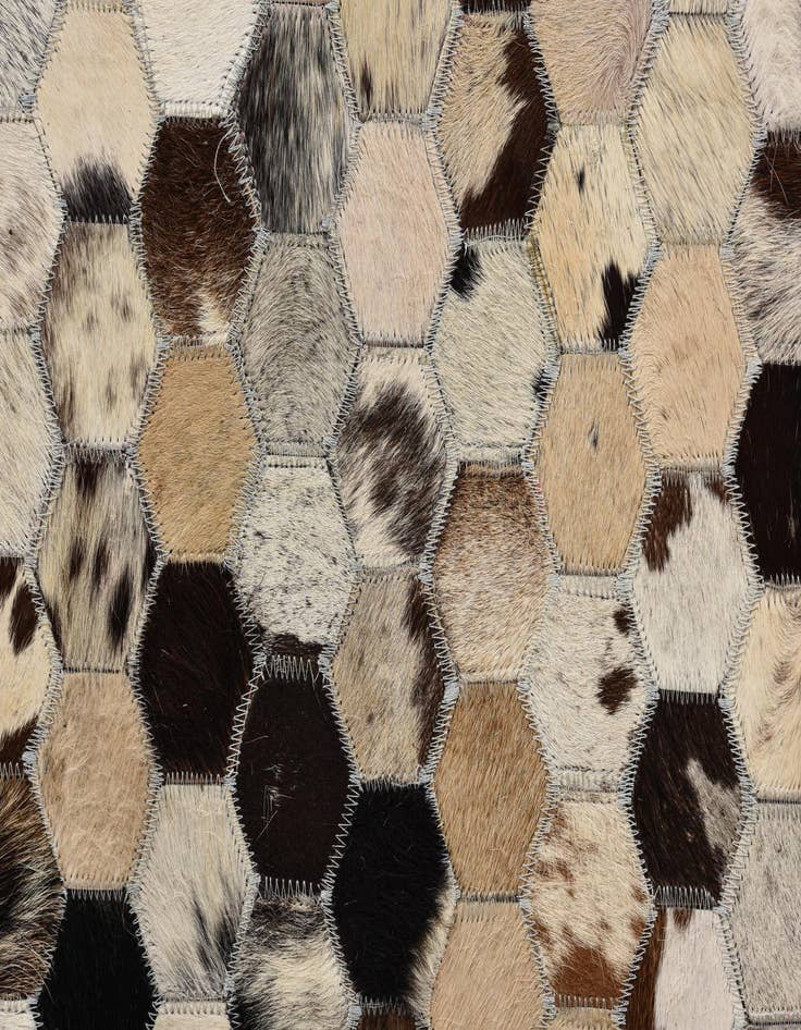 Detail image of  5' 1 x 8' Cowhide Rug